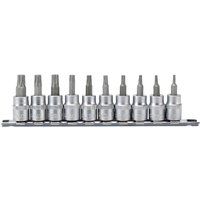 Draper 16309 TX-Star 3/8-Inch Square Drive 48 mm Socket Bit 10 Piece Set