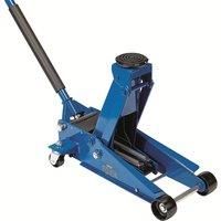 Draper 16407 Heavy Duty Trolley Jack With Twin Pistons 3 Tonne 3T