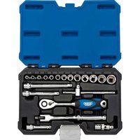 Draper 16442 1/4-Inch Square Drive Metric Socket 20 Piece Set