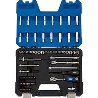 Draper Expert 75 Piece 1/4" Metric AF Standard / Deep SOCKET & BIT SET 16448