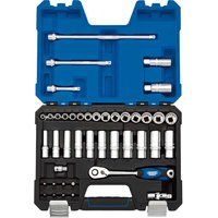 Draper 16480 3/8-Inch Square Drive Expert Multidrive Socket 42 Piece Set
