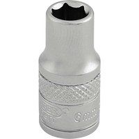 Draper Socket, 1/4" Sq. Dr., 6mm