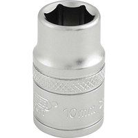 Draper 16535 3/8-Inch Square Drive 6 Point Metric Socket, 10mm Size