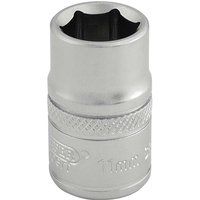 Draper 6 Point Metric Socket, 3/8" Sq. Dr., 11mm