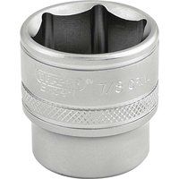 Draper 6 Point Imperial Socket, 3/8" Sq. Dr., 7/8"
