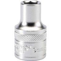 Draper 16597 1/2" Square Drive 6 Point Socket, 9mm Size
