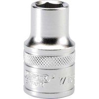 Draper 6 Point Imperial Socket, 1/2" Sq. Dr., 7/16"