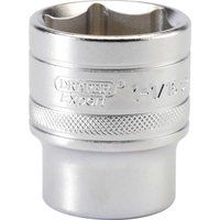 Draper 1/2" Square Drive 6 Point Imperial Socket (1.1/16")