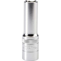 Draper 16643 1/2" Square Drive Hi-Torq 6 Point Deep Socket, 12mm Size