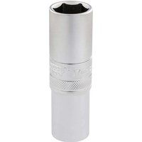 Draper 6 Point Metric Deep Socket, 1/2" Sq. Dr., 17mm