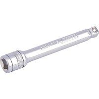 Draper Expert Wobble Extension Bar, 1/4" Sq. Dr., 75mm, Polished Chrome