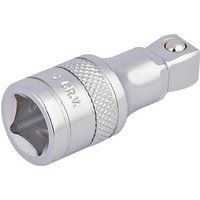 Draper Satin Chrome Wobble Extension Bar, 3/8" Sq. Dr., 45mm
