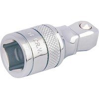 Draper 16754 1/2" Square Drive Wobble Extension Bar, 50mm Length