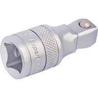 Draper Satin Chrome Wobble Extension Bar, 1/2" Sq. Dr., 50mm