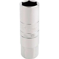 Draper 3/8" Square Drive 10mm Thread 6 Point Spark Plug Socket - 16mm