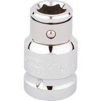 Draper 16811 1/2-Inch Square Drive Bit Holding 10 mm Socket