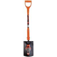 Draper 17694 Fully Insulated Digging Spade, Orange