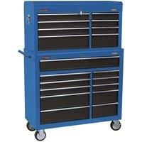 Draper 17764 40" 19 Drawer Professional Combined Roller Cabinet and Tool Chest