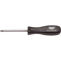 Draper Expert Quality No 1 x 75mm PZ Type Mechanics Screwdriver 939PZ 19535