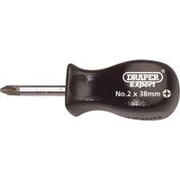 Draper 19541 Expert Quality No 2 Cross Slot Mechanics Screwdriver, 38mm