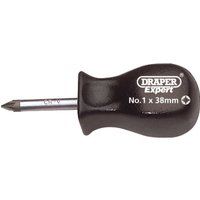 DRAPER NO.1 X 38MM PZ TYPE MECHANICS SCREWDRIVER, STOCK NO: 19542