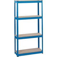 Draper 21658 760 mm x 305 mm x 1,520 mm Steel Shelving Unit with 4 Shelves