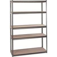 Draper 21663 Expert Steel Shelving Unit with Five Shelves, 1220mm x 450mm x 1830mm