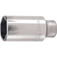Draper 22192 Expert Hub Nut Socket, 30mm, 1/2" Square Drive, Blue
