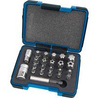 Draper 23241 Expert TX-Star Plus Insert Bit Set, 1/4"-3/8" Square Drive, 23 Pcs