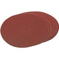 Draper DRA23360 Five 200 mm Assorted Hook and Eye Backed Aluminium Oxide, Blue