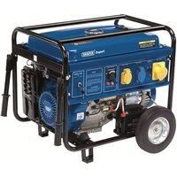 Draper 23987 5.5KVA/5.0KW Petrol Generator with Wheel