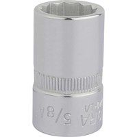 Elora Bi-Hexagon Socket, 1/2" Sq. Dr., 5/8"