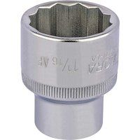 Elora Bi-Hexagon Socket, 1/2" Sq. Dr., 1.1/16"