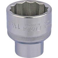 Elora Bi-Hexagon Socket, 1/2" Sq. Dr., 1.1/4"