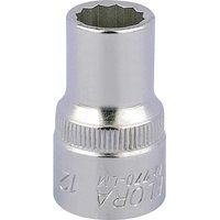 Elora Bi-Hexagon Socket, 1/2" Sq. Dr., 12mm