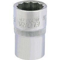 Elora Bi-Hexagon Socket, 1/2" Sq. Dr., 18mm