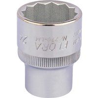 Elora Bi-Hexagon Socket, 1/2" Sq. Dr., 24mm
