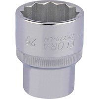 Elora Bi-Hexagon Socket, 1/2" Sq. Dr., 25mm