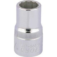 Elora Whitworth Bi-Hexagon Socket, 1/2" Sq. Dr., 1/4"
