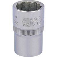 Elora Whitworth Bi-Hexagon Socket, 1/2" Sq. Dr., 3/8"