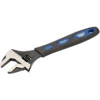 Draper 24896 Expert Adjustable Crescent Type Wrench with Soft Grip, 250mm, Blue
