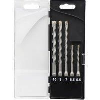 Draper 24904 Expert SDS Metric and Masonry Drill Bit Set, Blue, 5 Pcs