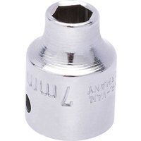 Elora Bi-Hexagon Socket, 3/8" Sq. Dr., 7mm