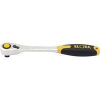 Elora 25930 270mm 1/2" Square Drive Fine Tooth Quick Release Soft Grip Ratchet