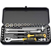 1X 31 Piece Draper 1/4" Square Drive Elora Metric Socket Set - 25931
