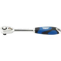 Draper 26515 60 Tooth Micro Head Reversible Soft Grip Ratchet