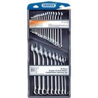 Draper 26696 Hi-Torq Metric Combination Spanner Set, 6mm-32mm, 25 Pieces