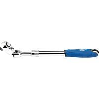 Draper 26817 1/2-Inch Square Drive 72 Tooth Flexible Head Extending Reversible Ratchet