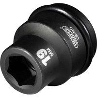 Draper 28660 Expert Hi-Torq 6 Point Impact Socket, 3/4" Square Drive, 19mm