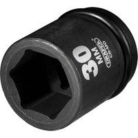 Draper Expert 3/4" Drive Hexagon Impact Socket Metric 3/4" 30mm